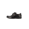 basket a scratch en cuir noir